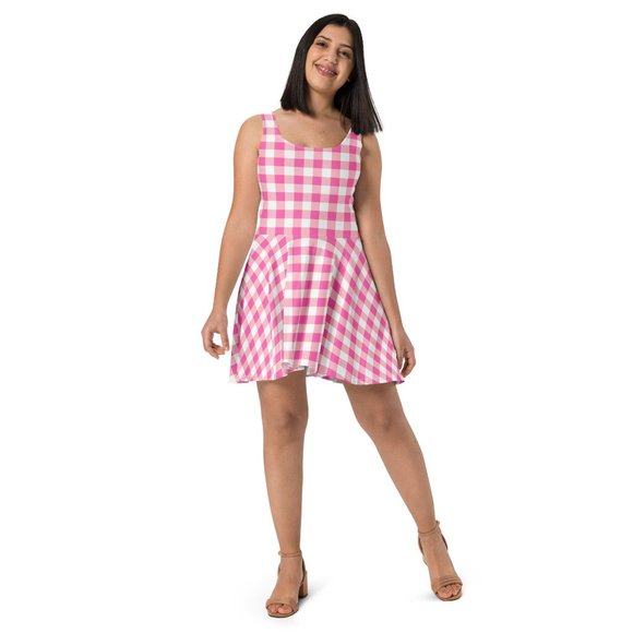 Barbie Barbiecore Pinup Checkered Dress - Picture 11 of 12